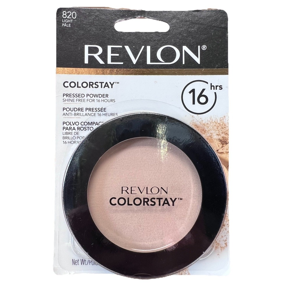 Revlon Colorstay Pressed‎ Powder Light 820 Shine Oil Free Long Lasting NEW 16 HR